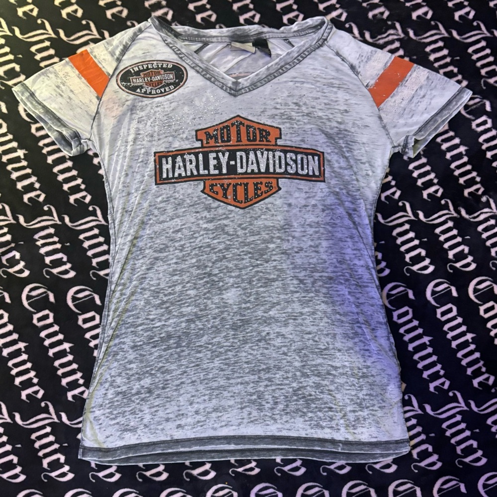 Harley Davidson y2k shirt
